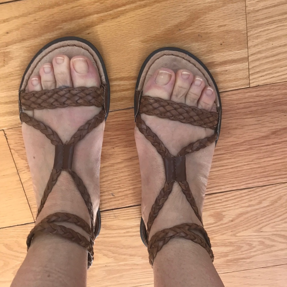 Braided sandles